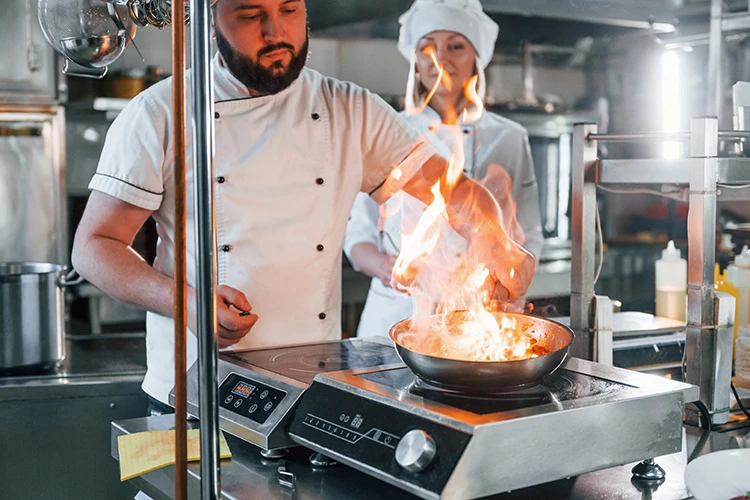 Grillomat® Einsatzbereich: Gastroküche